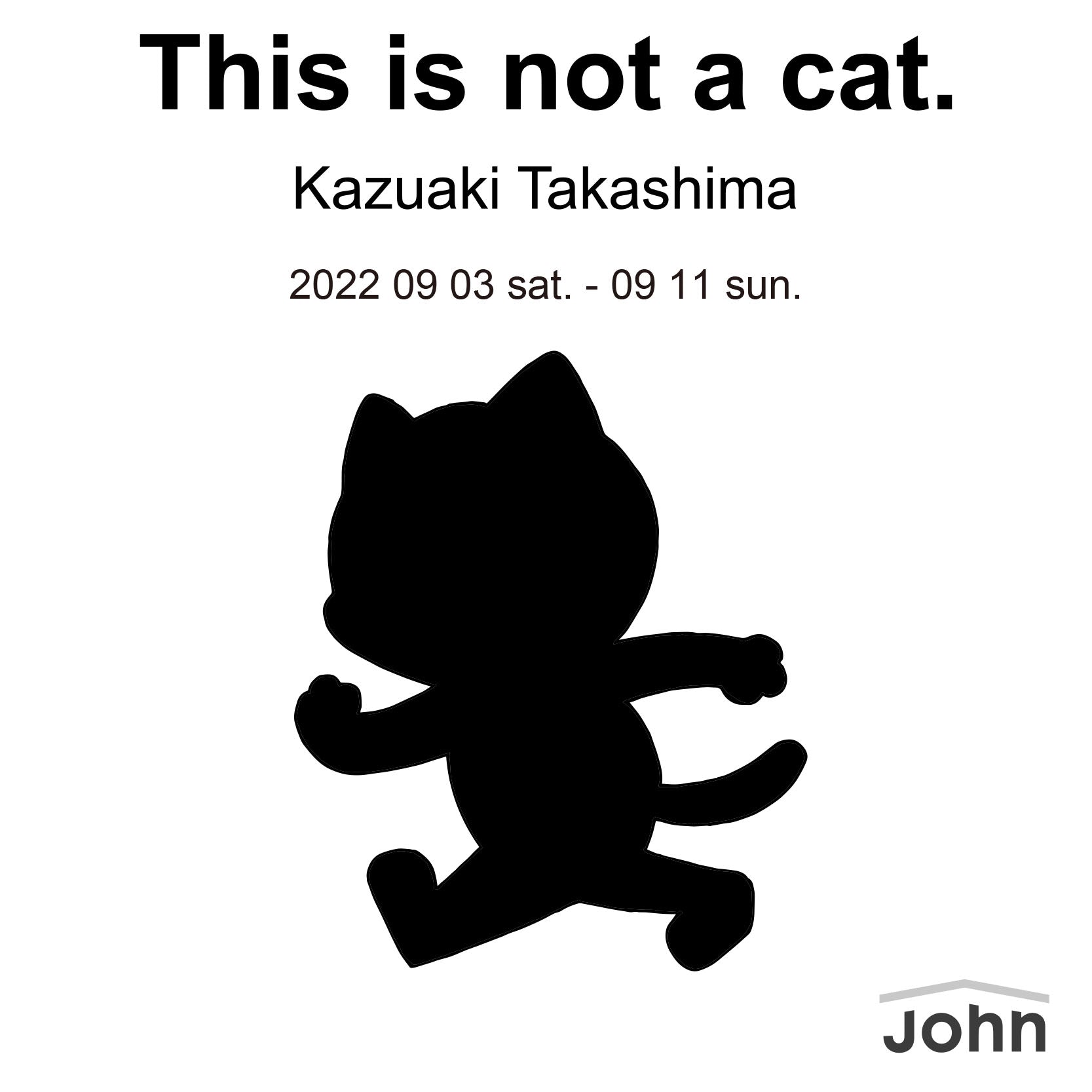 髙島一精個展「This is not a cat. -CAUTION! NYANTA is Playing 