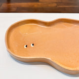 うねうね皿(Pink・大)/ 青柳あづみ