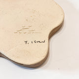 うねうね皿(Brown・中)/ 青柳あづみ