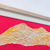 ヘソテン山(額装込)/ 三嶋さつき