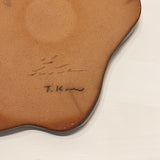 うねうね皿(Gray・大)/ 青柳あづみ