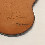 うねうね皿(Black・大)/ 青柳あづみ