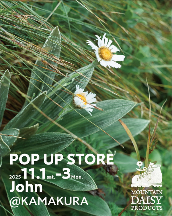 MOUNTAIN DAISY PRODUCTS POP UP STORE / Nov 1 - 3, 2025