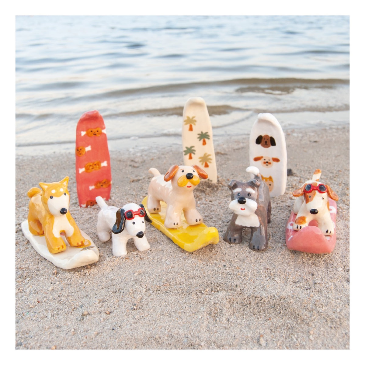 メロディ♪ マルチーズ2わんこ 花かご ☆rara mycoro個展 / 愛犬のミニ花瓶・オーダーメイド受注会 – Gallery John