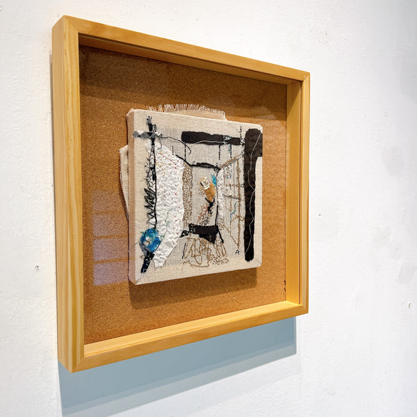 糸と布の絵画「Portrait Of The House」- 7